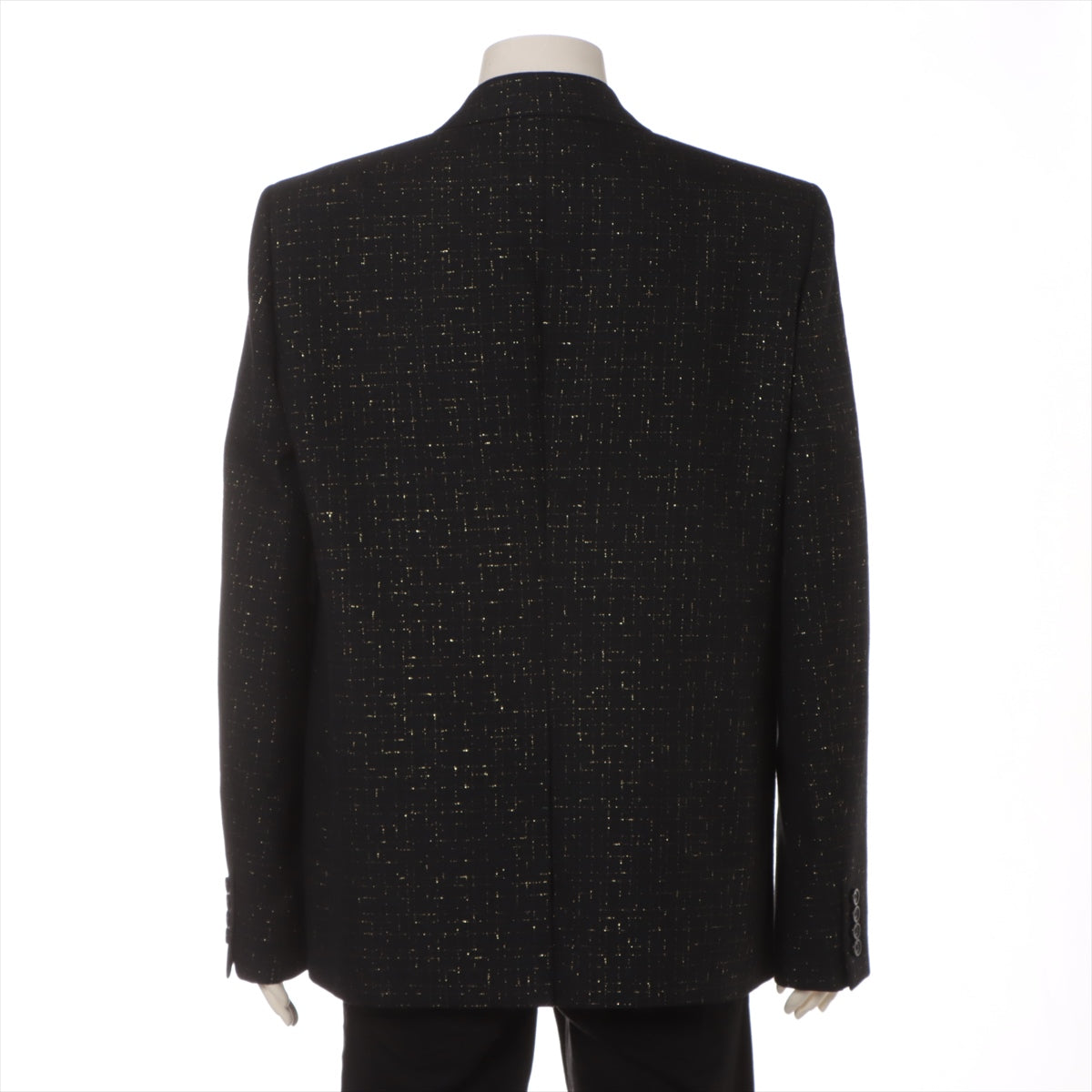 Saint Laurent Paris Wool & nylon Jacket 56 Men's Black
