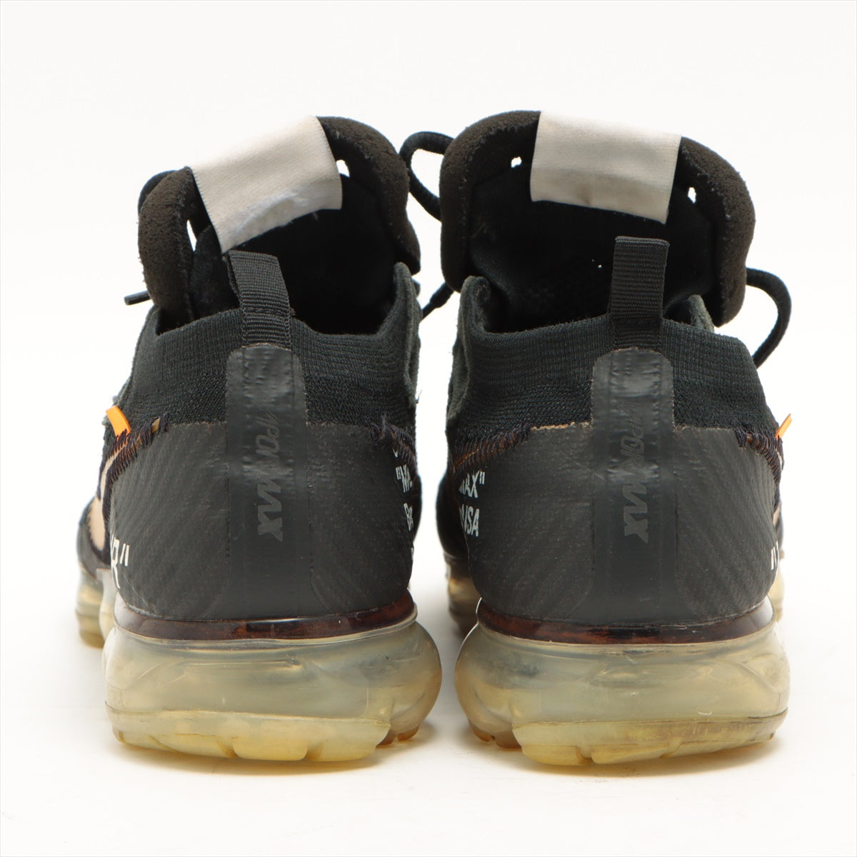 NIKE × OFF-WHITE Knit Sneakers 27.0cm Men's Black AIR VAPORMAX FLYKNIT AA3831-002