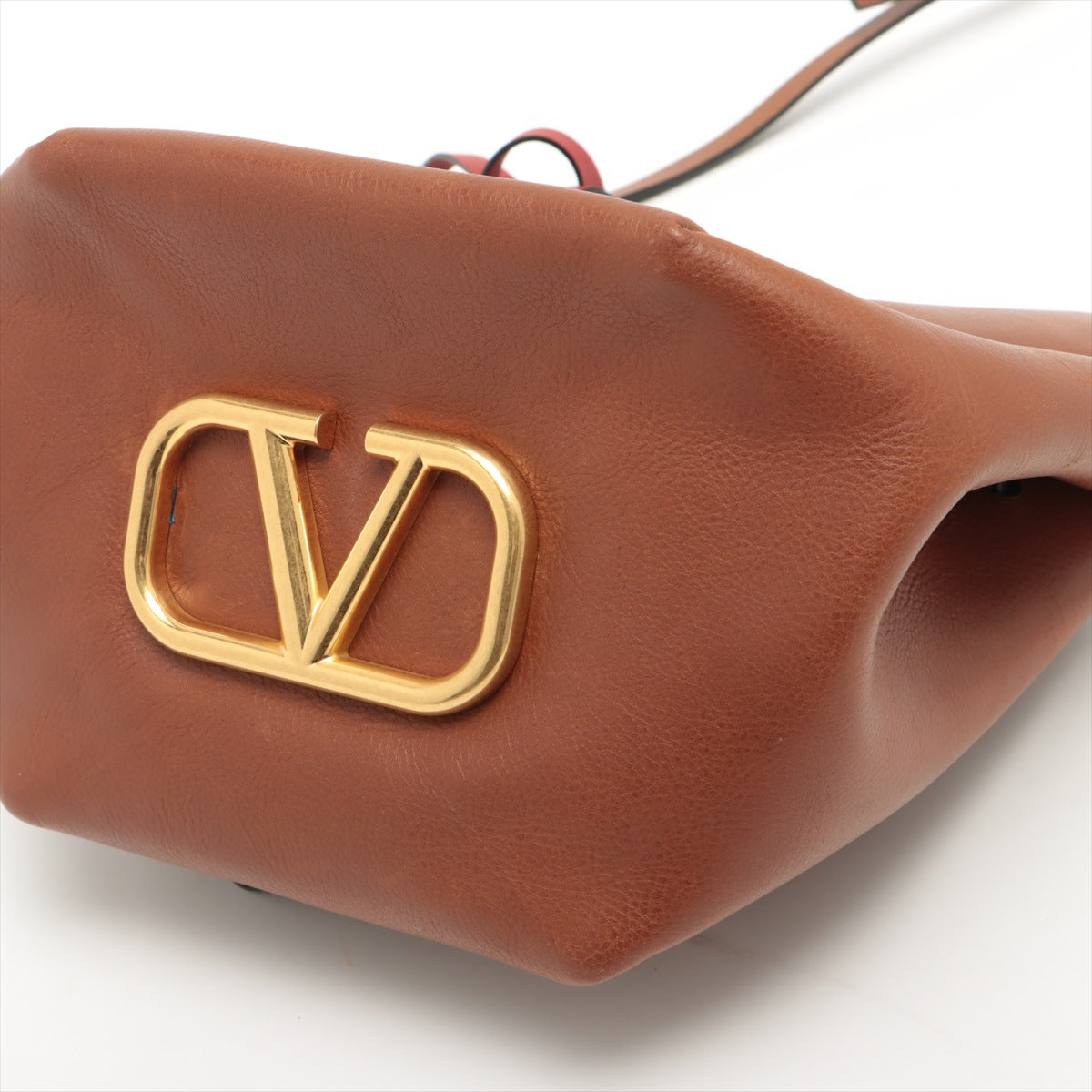 Valentino Garavani Leather Shoulder bag Brown