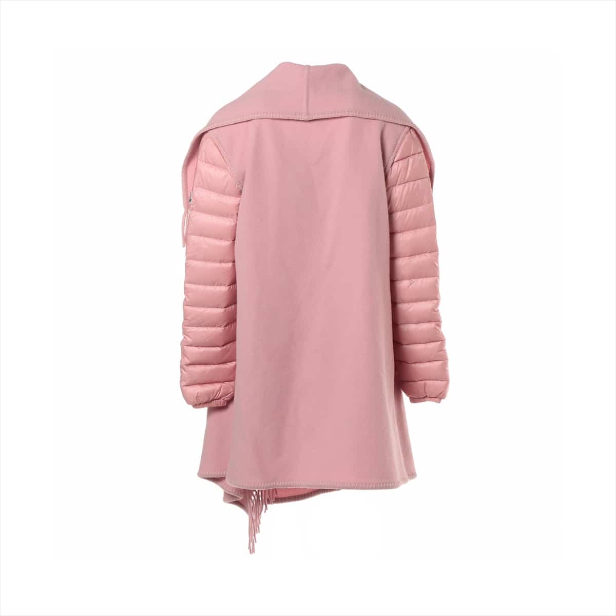 Moncler MANTELLA 18 years Wool & nylon Poncho S Ladies' Pink  Switch down