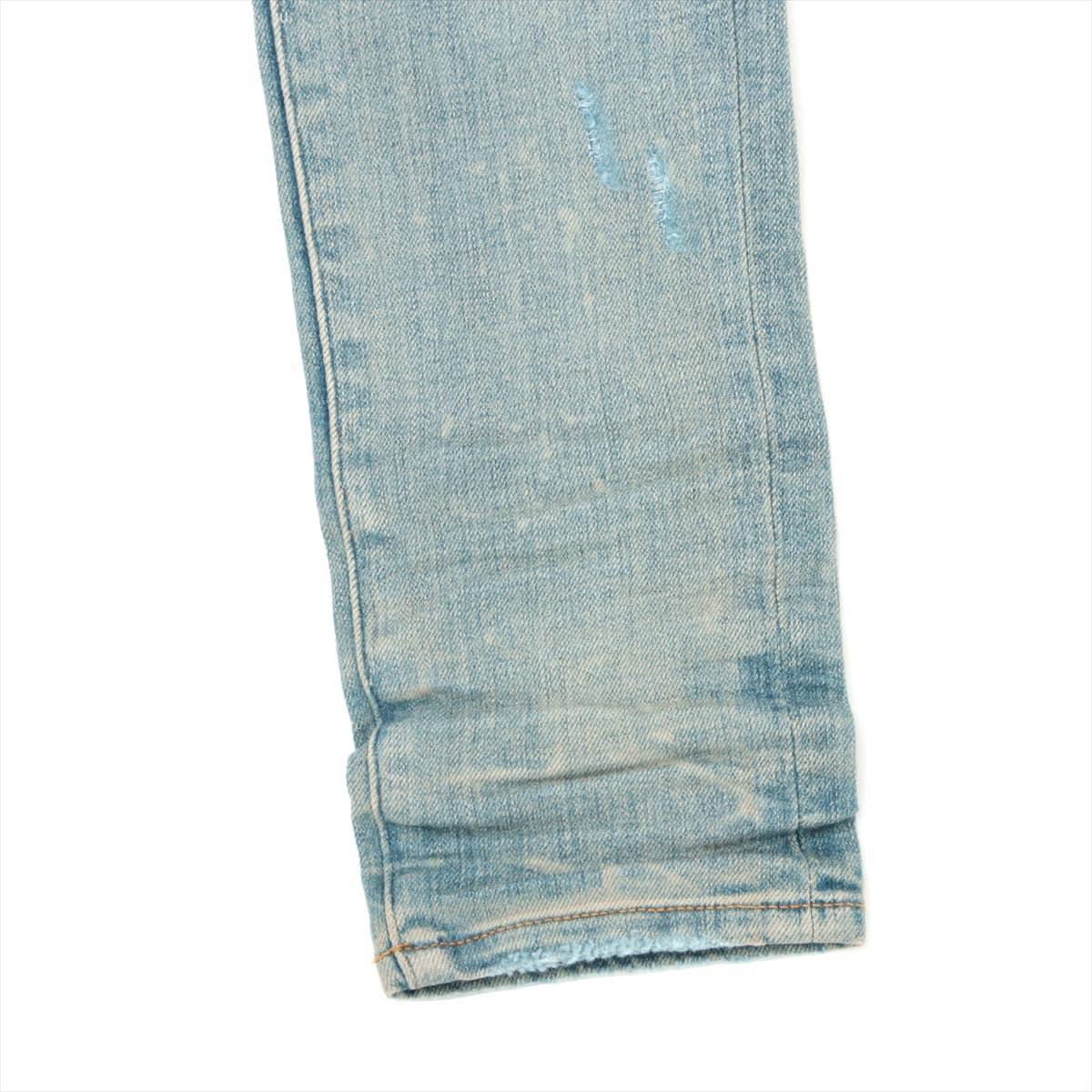 AMIRI 22SS Cotton & polyester Denim pants 28 Men's Blue  Damage processing PXMD005-408