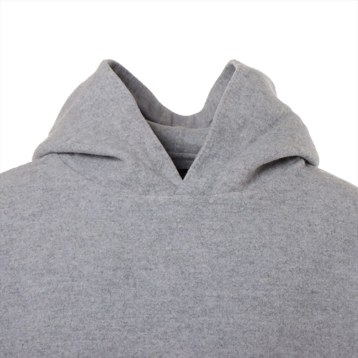 Louis Vuitton STAPLES EDITION Wool & cashmere Parker XL Men's Grey  double face hoodie