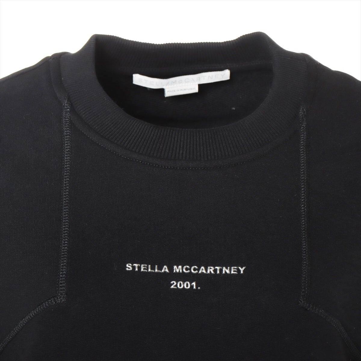 Stella McCartney Cotton Dress 38 Ladies' Black  sweatshirt dress