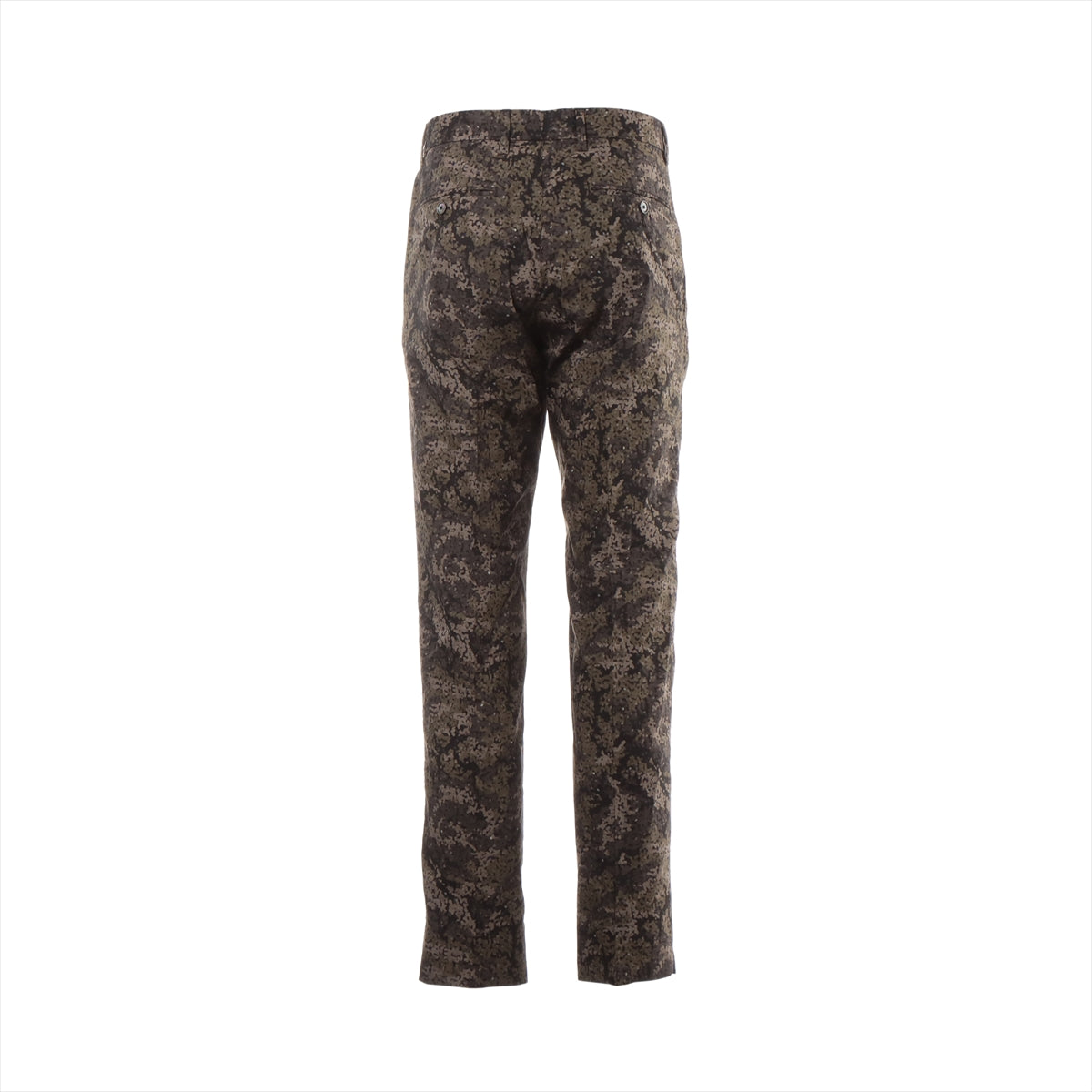 Dolce & Gabbana Cotton Pants 44 Men's Multicolor  G6RBAT Camouflage