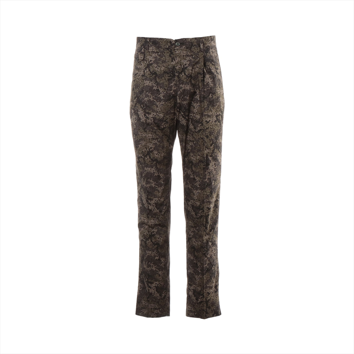Dolce & Gabbana Cotton Pants 44 Men's Multicolor  G6RBAT Camouflage