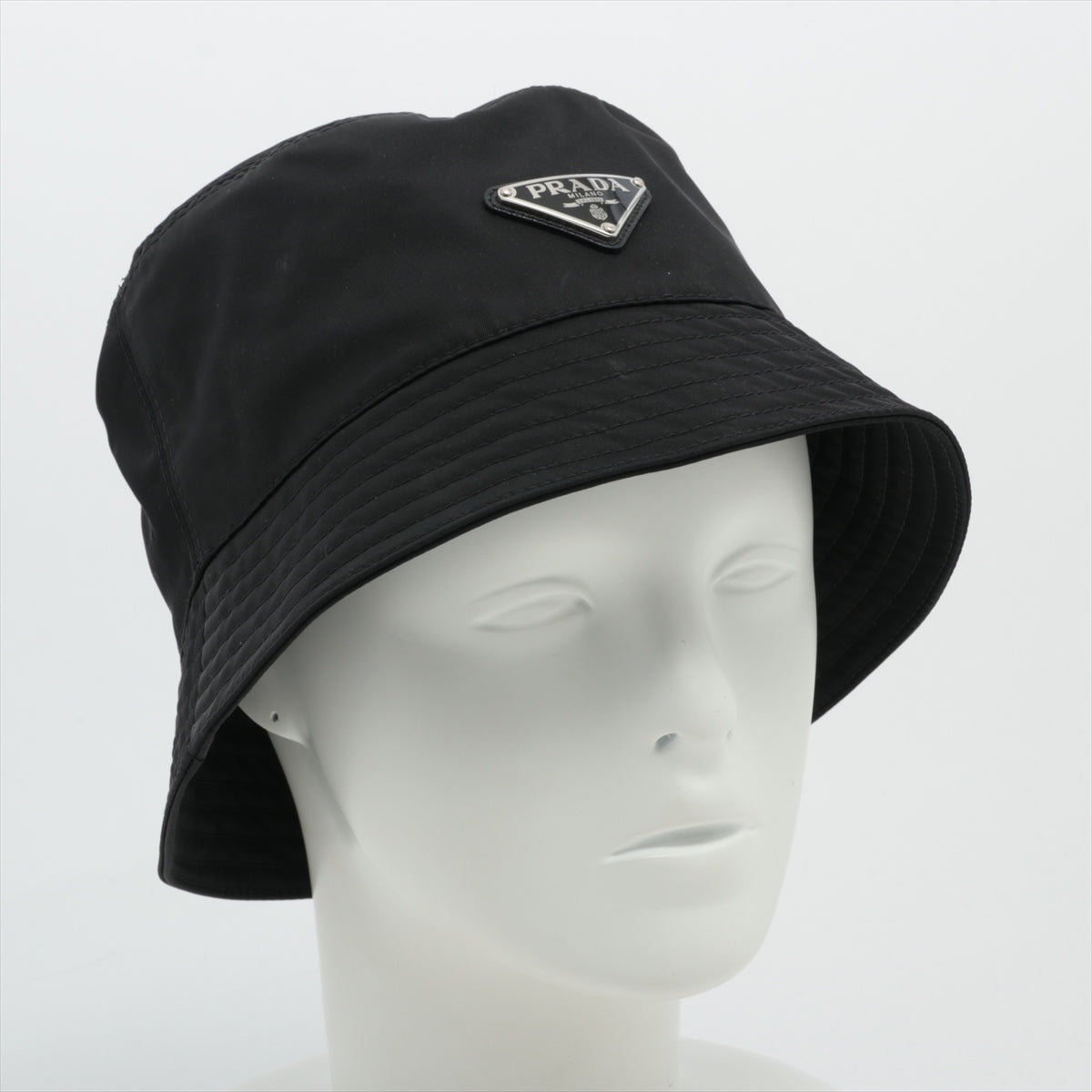 Prada Tessuto Hat M Nylon Black