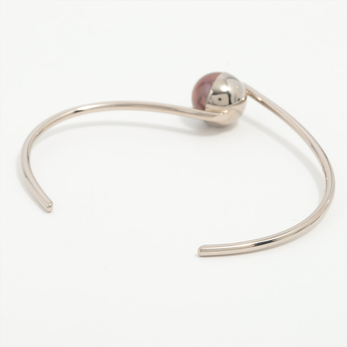 TASAKI M/G Arlequin Pearl Bracelet 750(WG) 8.7g Hallmark is hazy Pearl small scratches