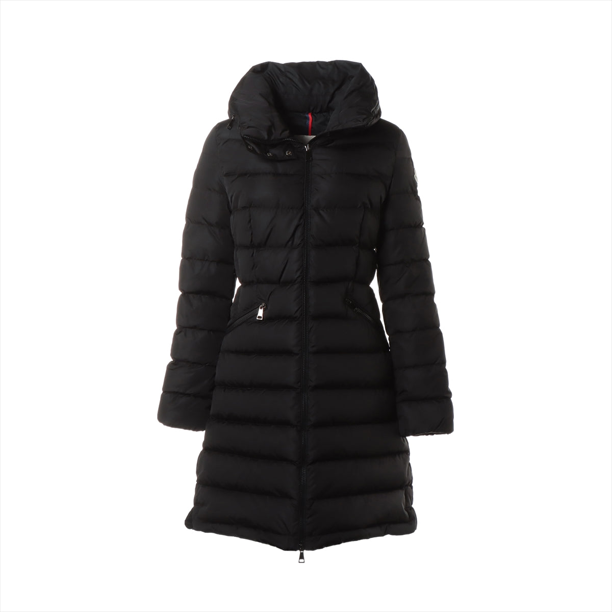 Moncler FLAMMETTE 18 years Nylon Down coat 1 Ladies' Black  Can store hood