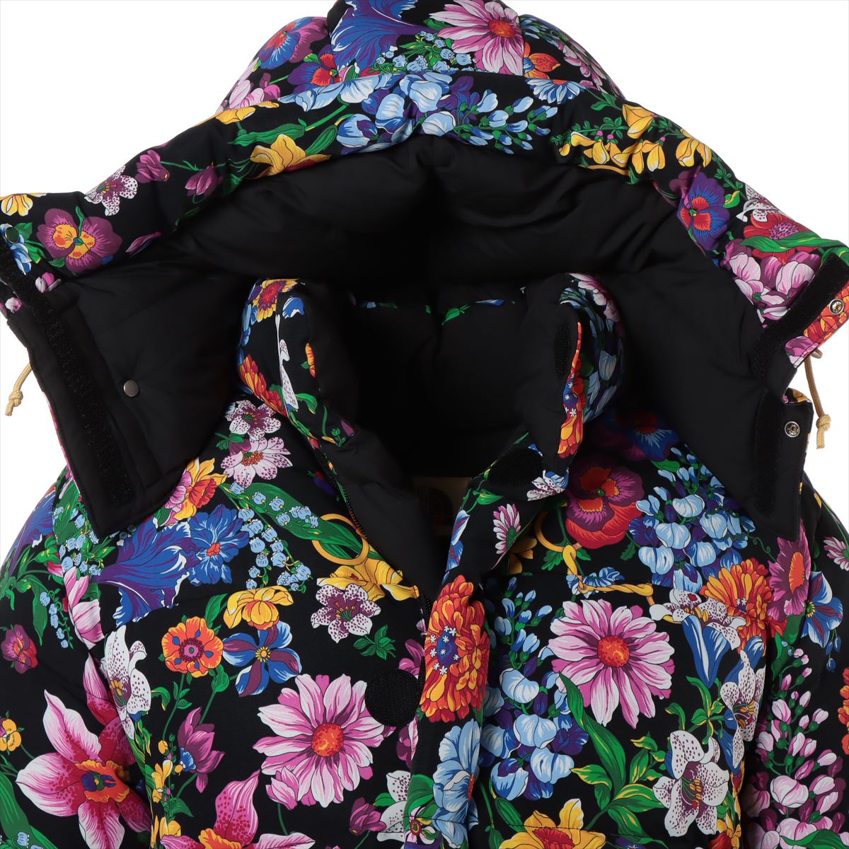 Gucci x North Face Polyester & nylon Down jacket M Multicolor  648858 floral Detachable hood
