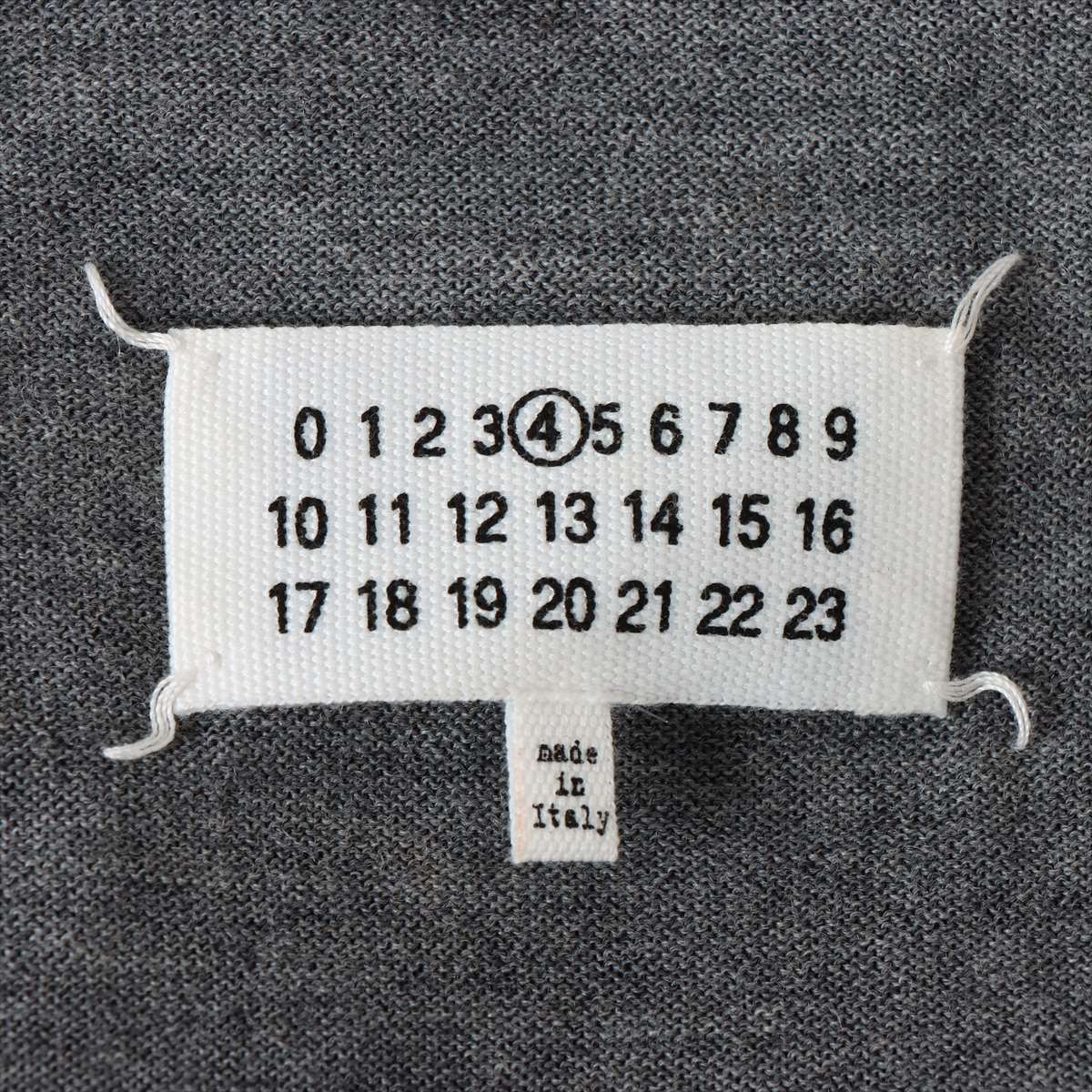 Maison Margiela Wool Knit dress 4 Ladies' Grey  4 S51CU0047