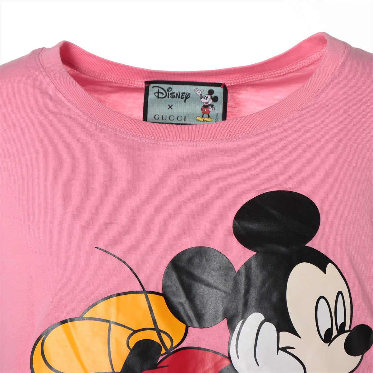 Gucci x Disney 20SS Cotton T-shirt M Men's Pink  492347 Mickey Mouse