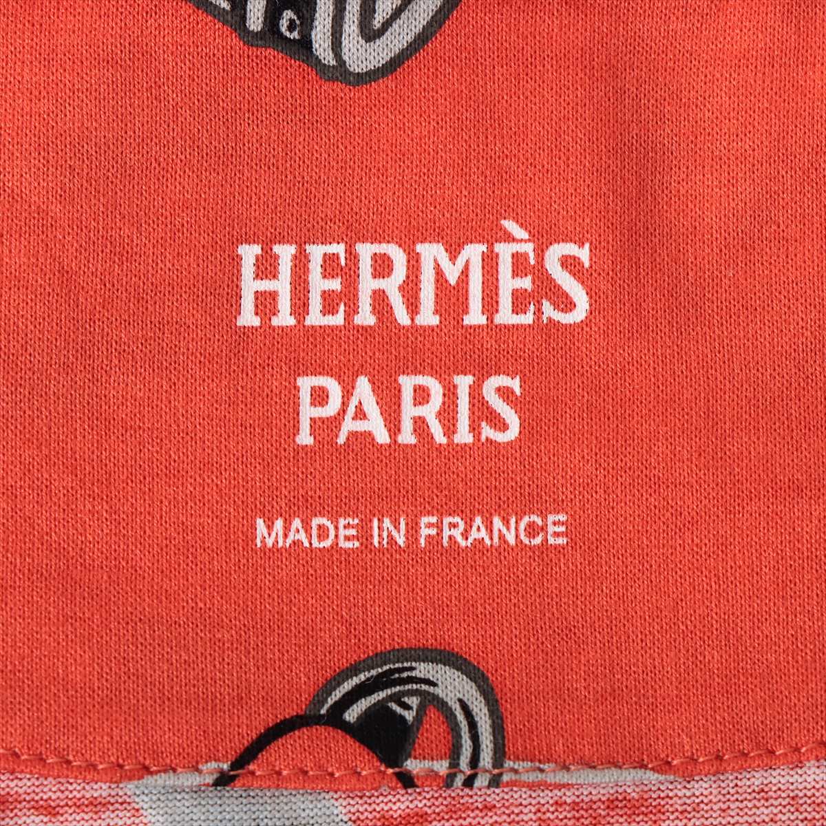 Hermès Cotton T-shirt 36 Ladies' Orange