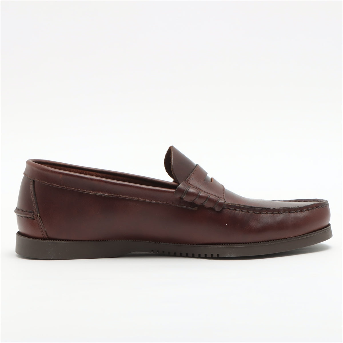 Paraboot Leather Loafer 9 Men's Brown CORAUX