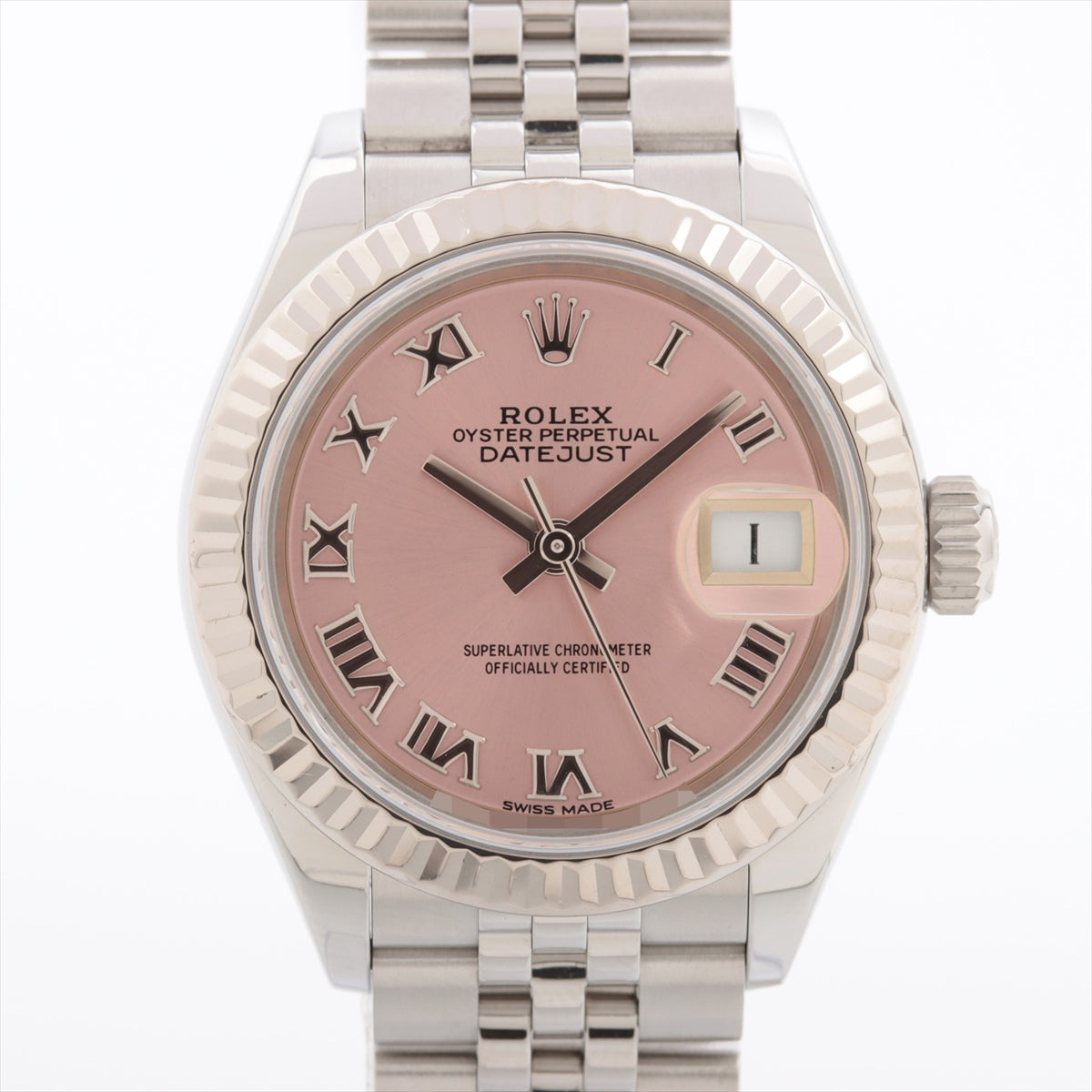 Rolex Datejust 279174 SS×WG AT Pink-Face Extra Link 2