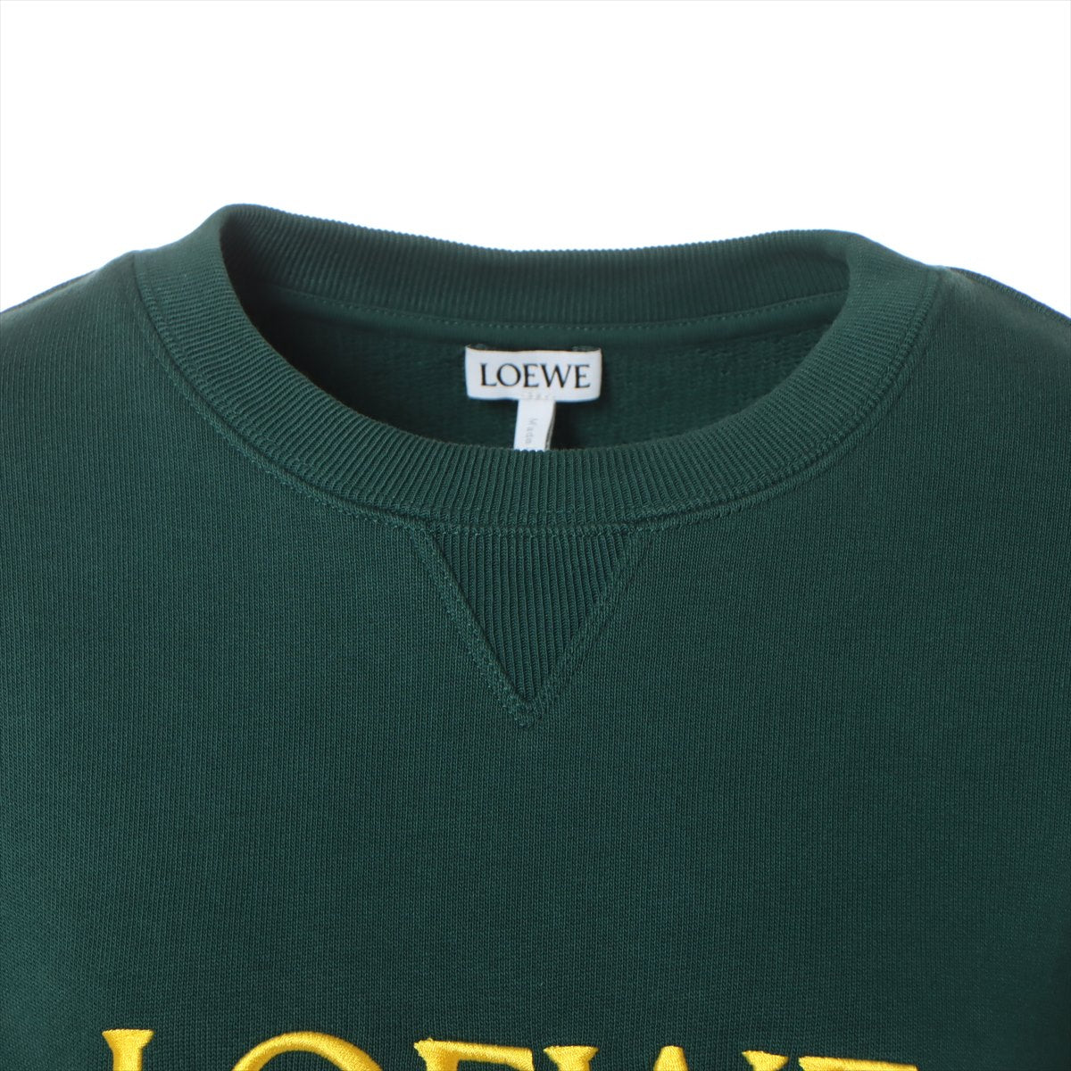 Loewe Anagram Cotton Basic knitted fabric M Men's Green  H526Y24J07