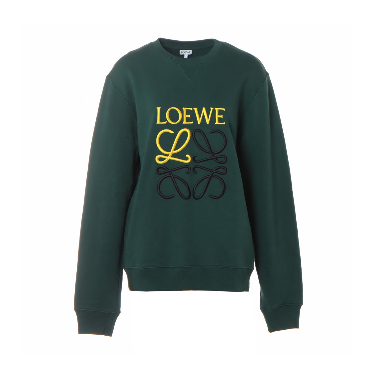Loewe Anagram Cotton Basic knitted fabric M Men's Green  H526Y24J07