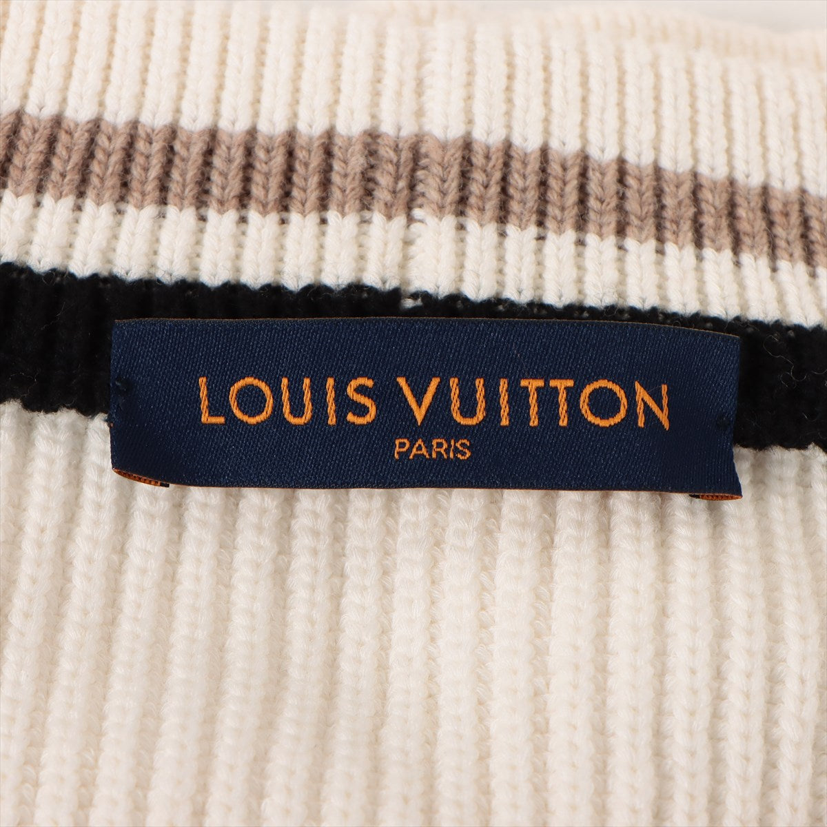 Louis Vuitton 23SS Rayon x nylon x wool Knit L Men's White  RM2319 V-neck
