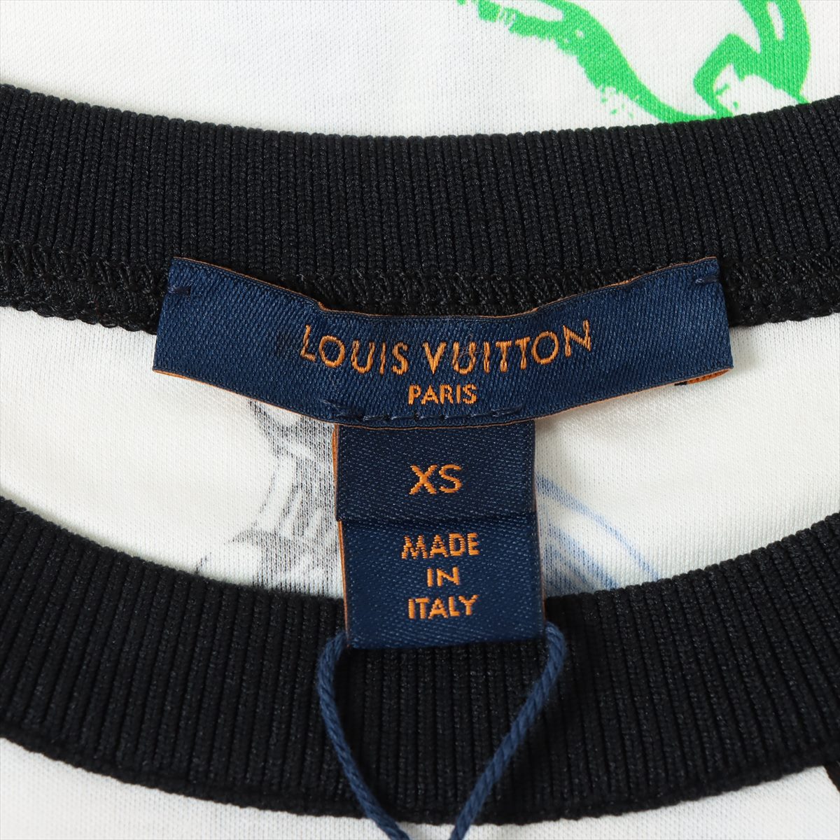 Louis Vuitton 21AW Cotton Dress XS Ladies' Multicolor  LV chain print RW212W
