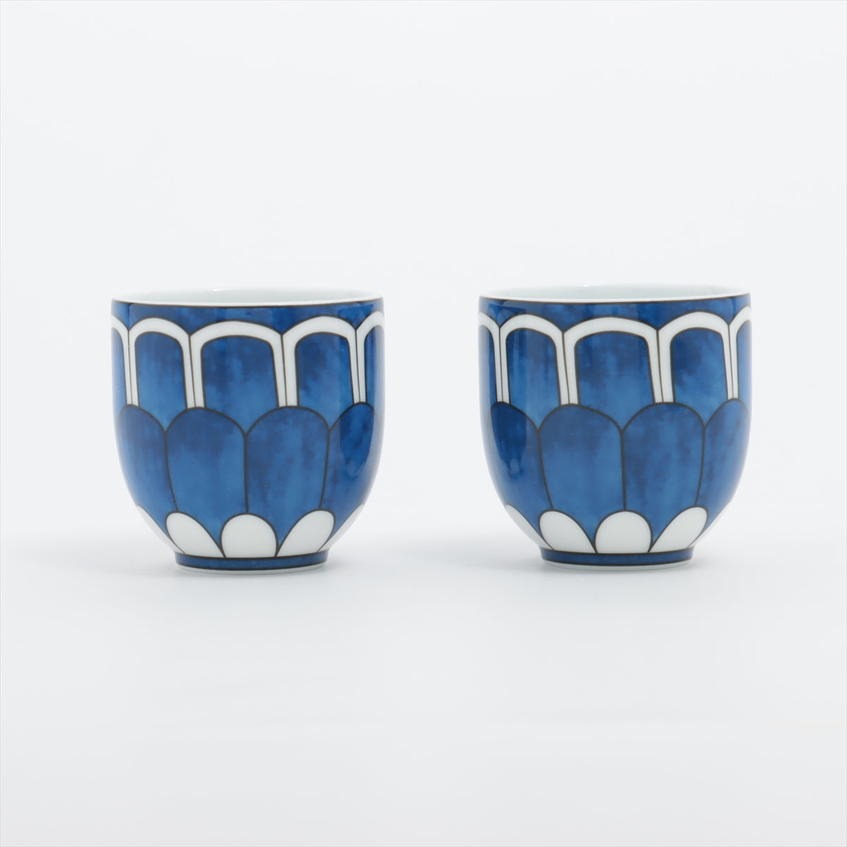 Hermès Bleus d'Ailleurs cup and saucer Ceramic Blue Demitasse