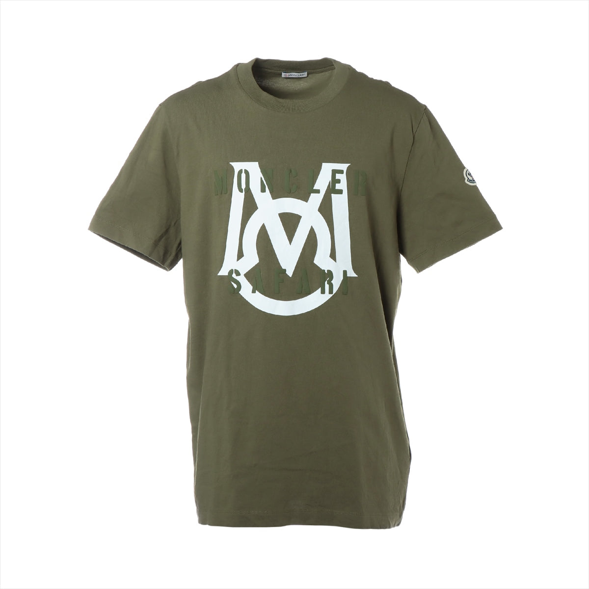 Moncler 22 years Cotton T-shirt XL Men's Khaki  I10918C00051