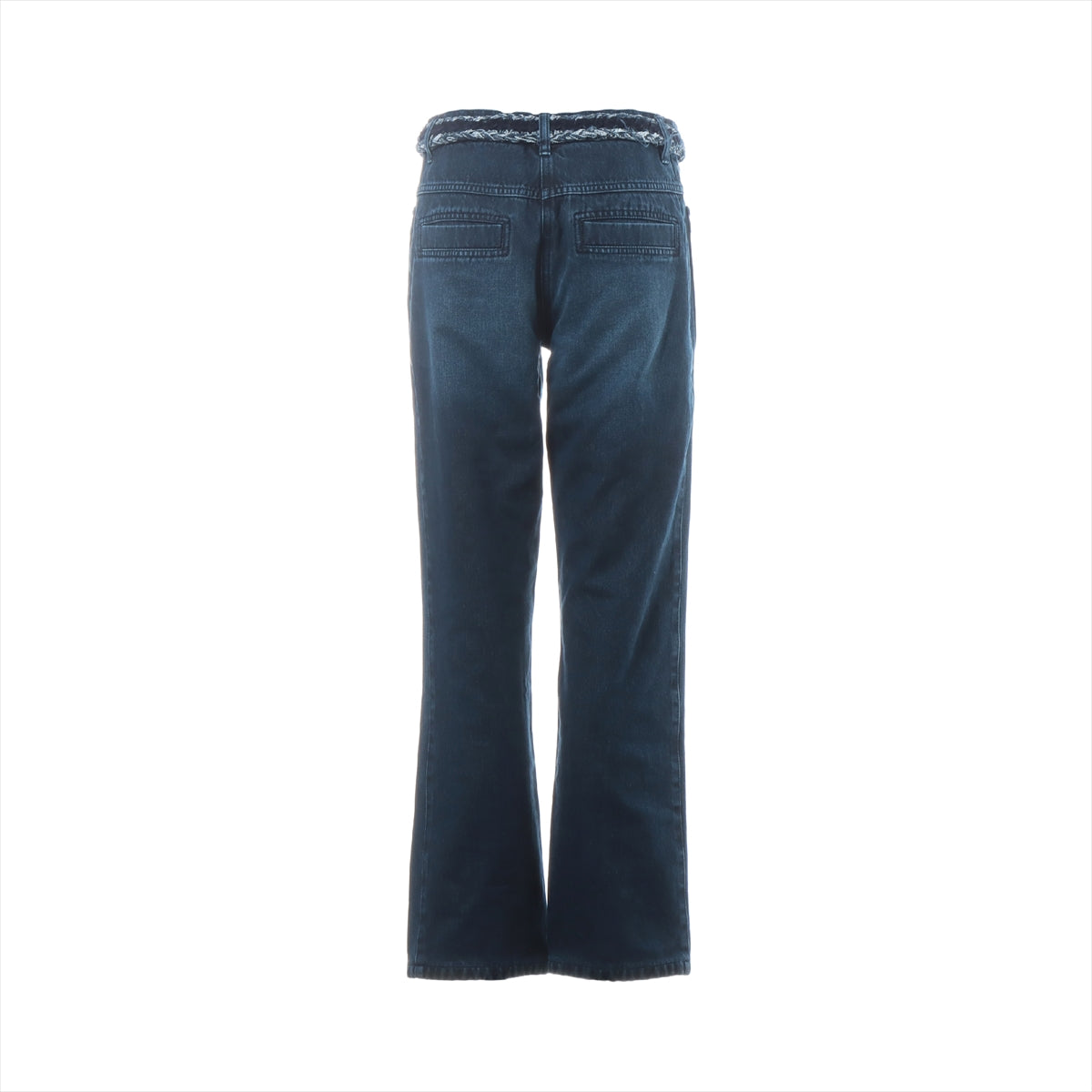 Chanel P52 Cotton Denim pants 38 Ladies' Blue indigo