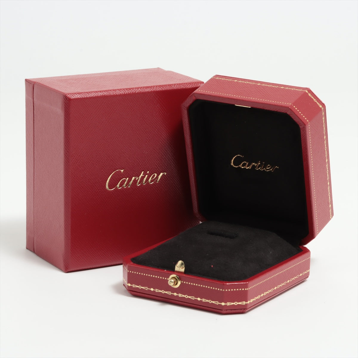 Cartier Trinity diamond Charm 750(YG×PG×WG) 4.8g total Strap