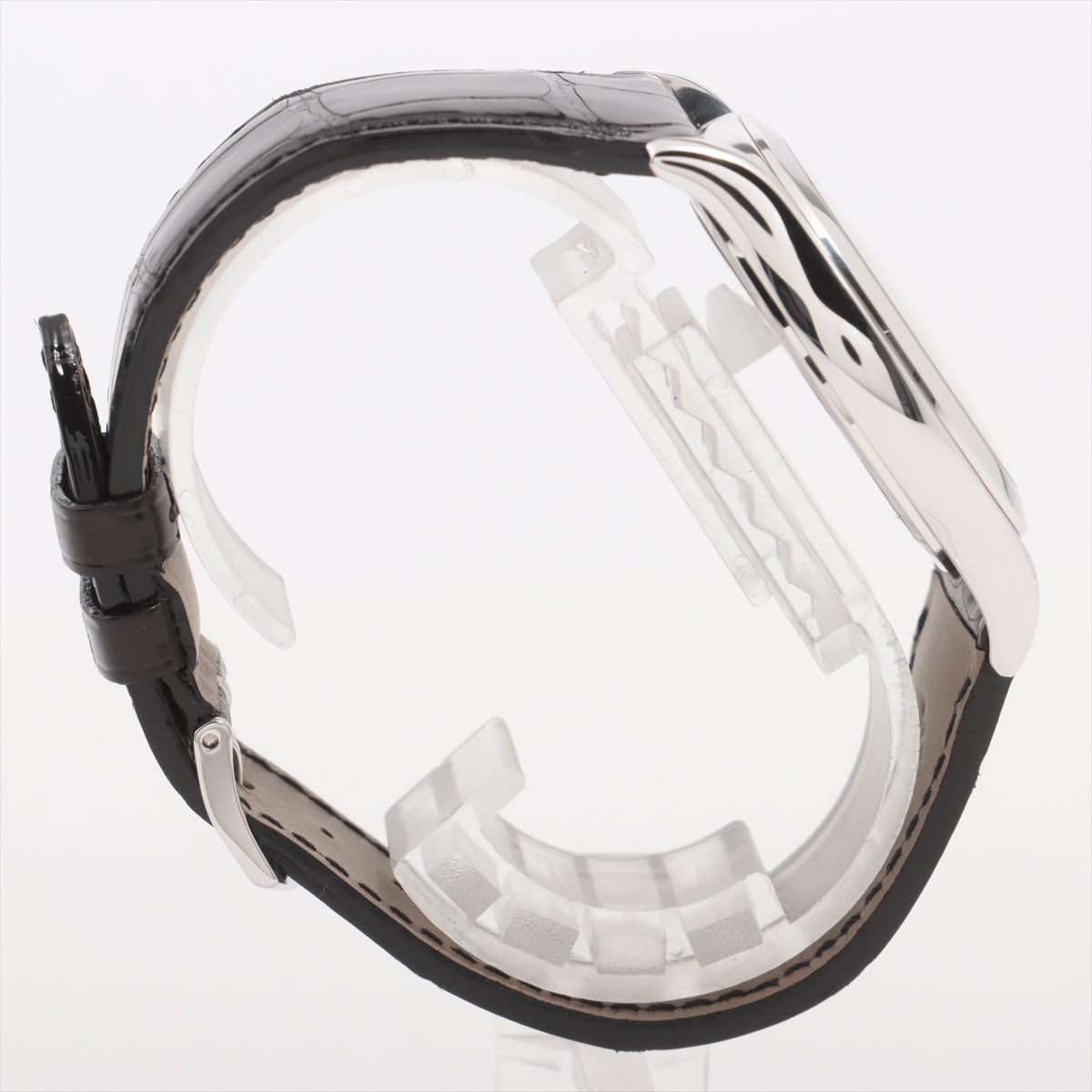 Patek Philippe Calatrava 5107G-001 WG & leather AT Silver-Face