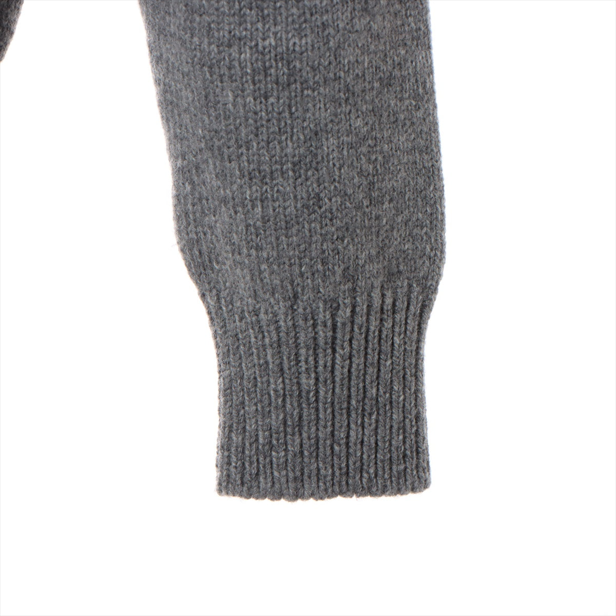 CELINE Triomphe 22AW Wool & cashmere Knit XS Men's Grey  Eddie period 2AC85048T
