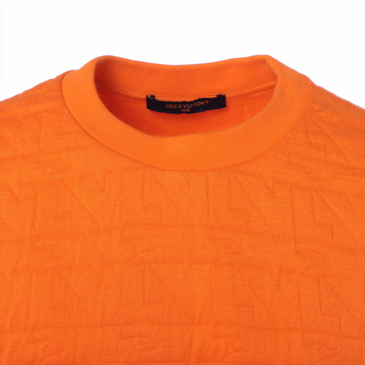 Louis Vuitton 23SS Cotton & nylon Basic knitted fabric L Men's Orange  RM231M LV stitching