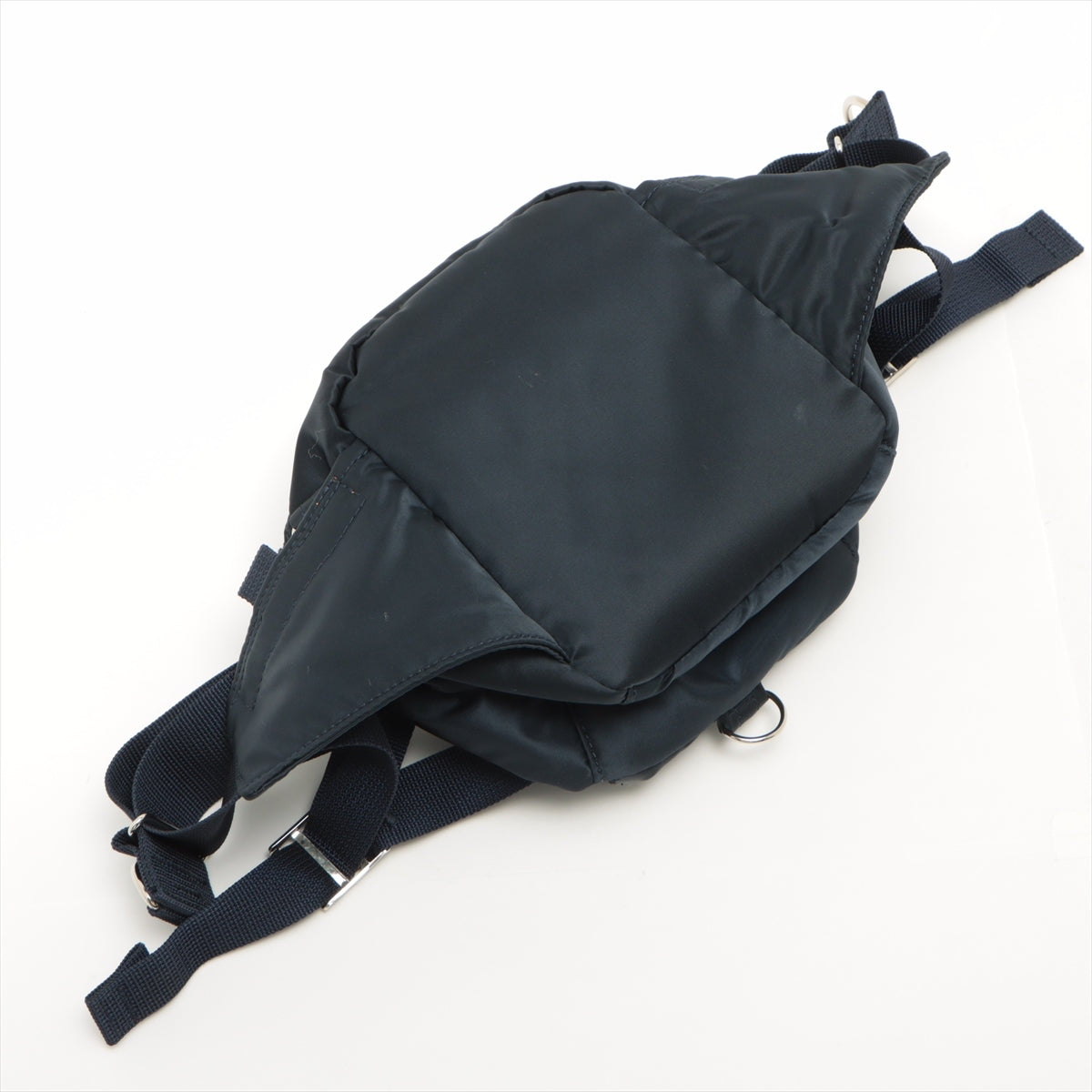 Porter x Takashi Murakami Tanker Nylon Sling backpack Navy blue