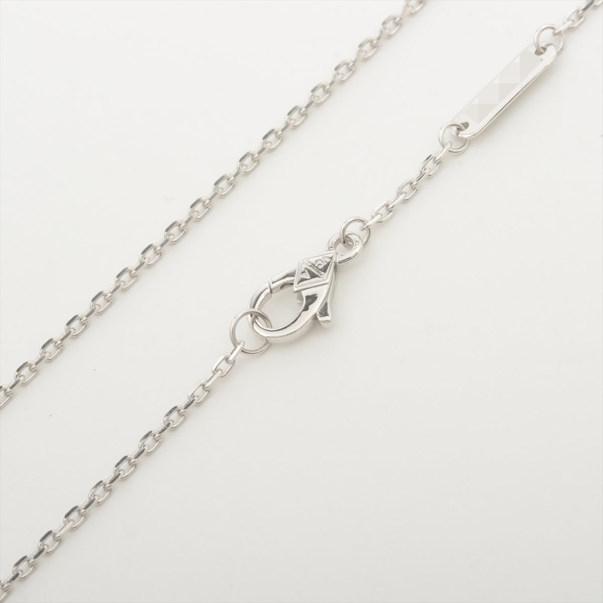 Van Cleef & Arpels Doo Papillon diamond Necklace 750(WG) 5.3g