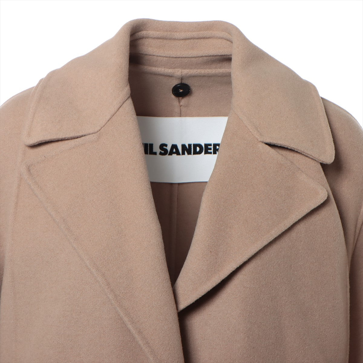 Jil Sander 20AW Cashmere Short coat 34 Ladies' Beige  double layered