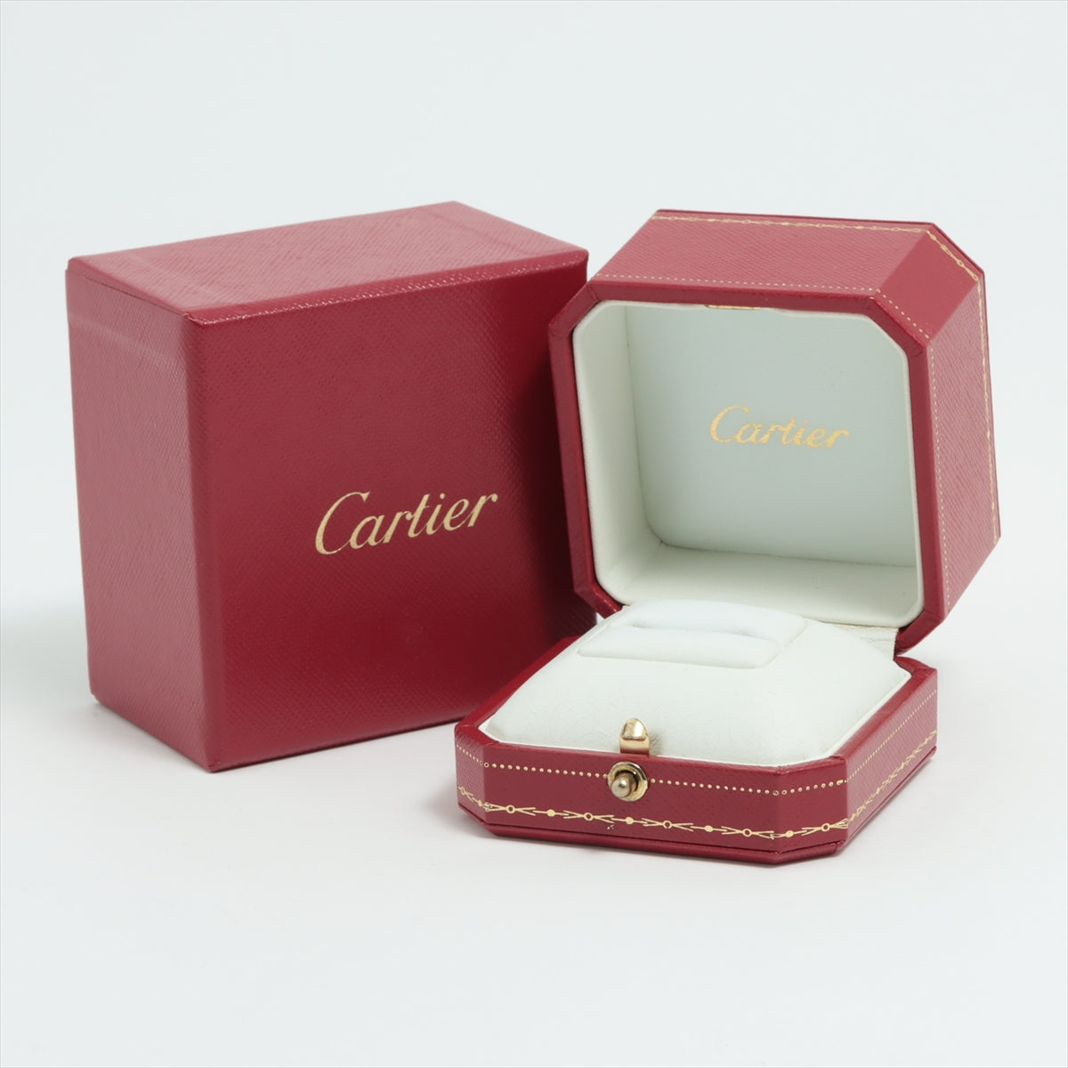 Cartier Mini Love 1P diamond rings 750(PG) 4.4g 51