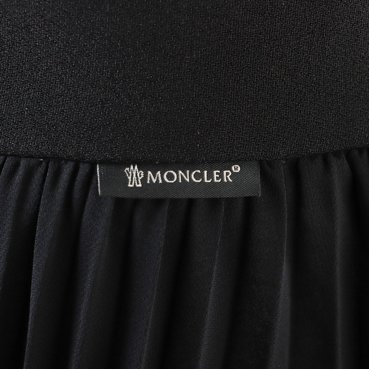 Moncler 19-year Acetate Skirt 42 Ladies' Black  F10932D70010