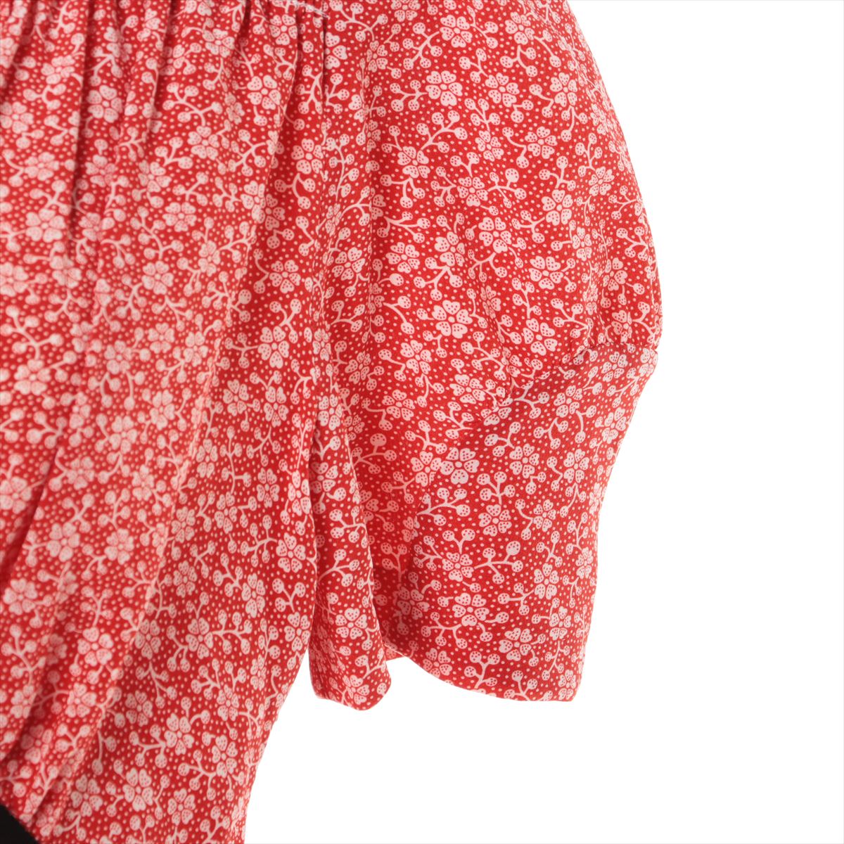 Miu Miu 19-year Silk × Polyester Dress 40 Ladies' Red