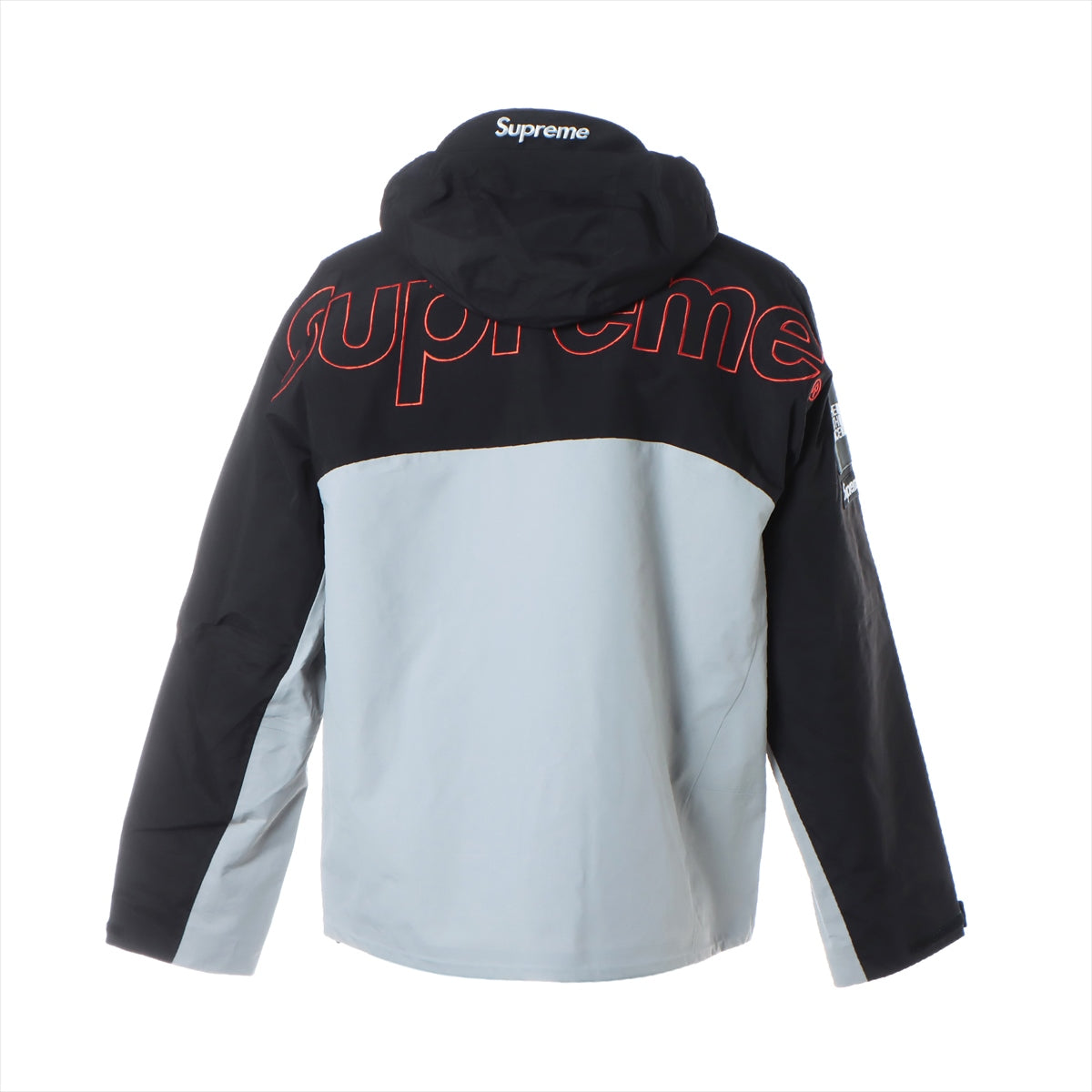 SUPREME × THE NORTH FACE 22AW Polyester & nylon Mountain hoodie M Men's light grey  NP52207I