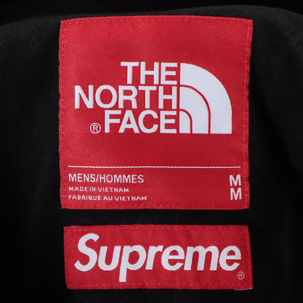 SUPREME × THE NORTH FACE 21AW Polyester & nylon Mountain hoodie M Men's Black  NP52102I
