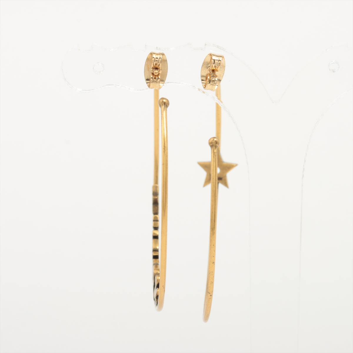 Christian Dior J'Adior Hoop Earrings GP Gold