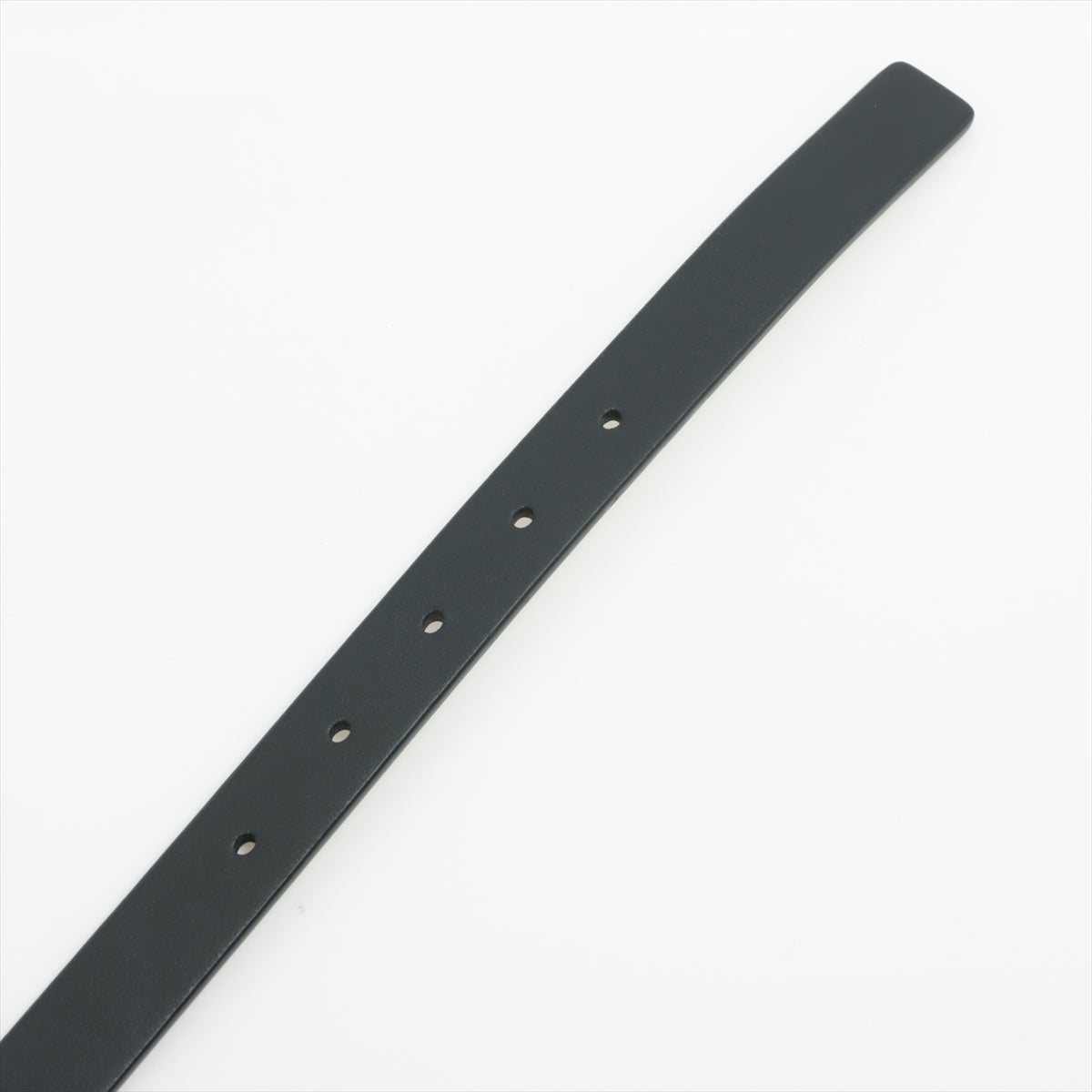 DIOR 30 MONTAIGNE 30 Montaigne Belt Leather Black × White
