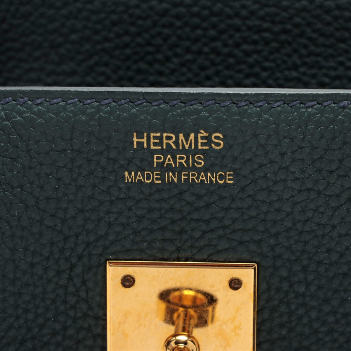 Hermès Birkin 35 Togo Vert Rousseau Gold Metal fittings D: 2019