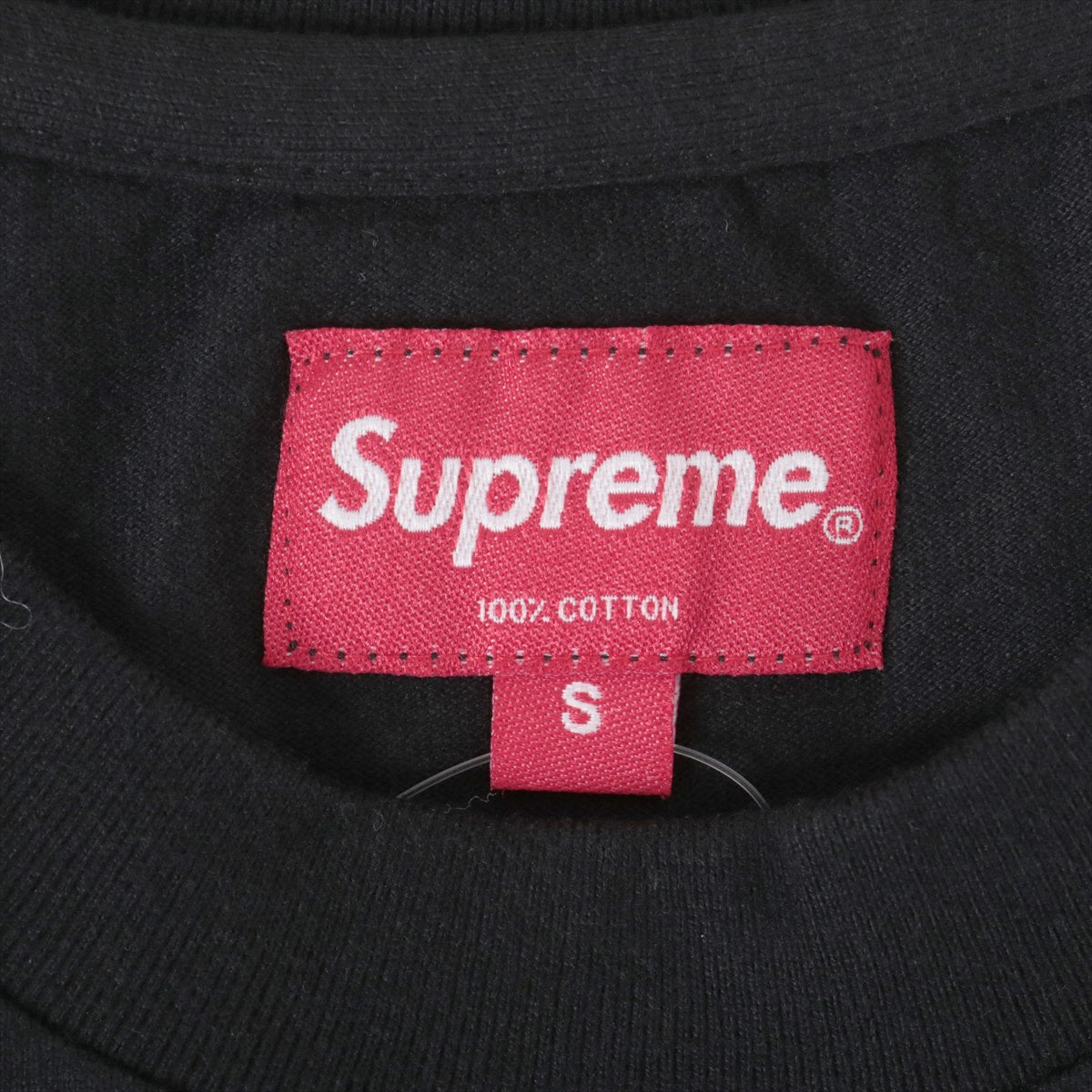 Supreme Cotton T-shirt S Men's Black  FIRST AND BEST