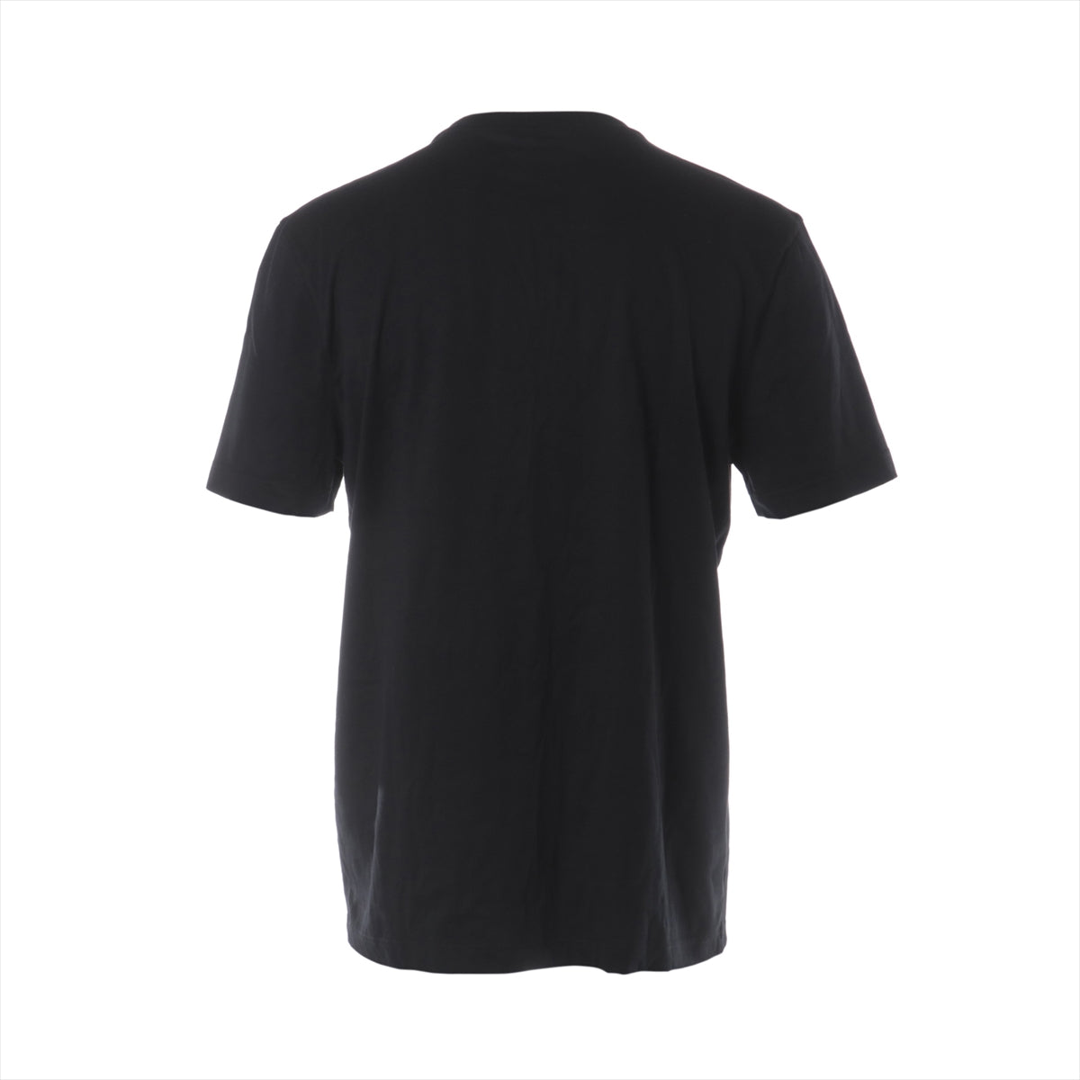 Louis Vuitton 21SS Cotton T-shirt M Men's Black  RM211Q LV Circle logo
