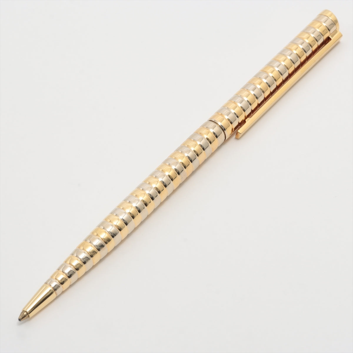 Dunhill Ballpoint pen K18 Gold × Silver