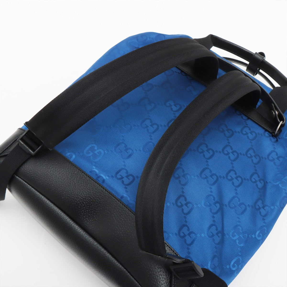 Gucci Off the Grid Nylon & leather Backpack Blue 674294