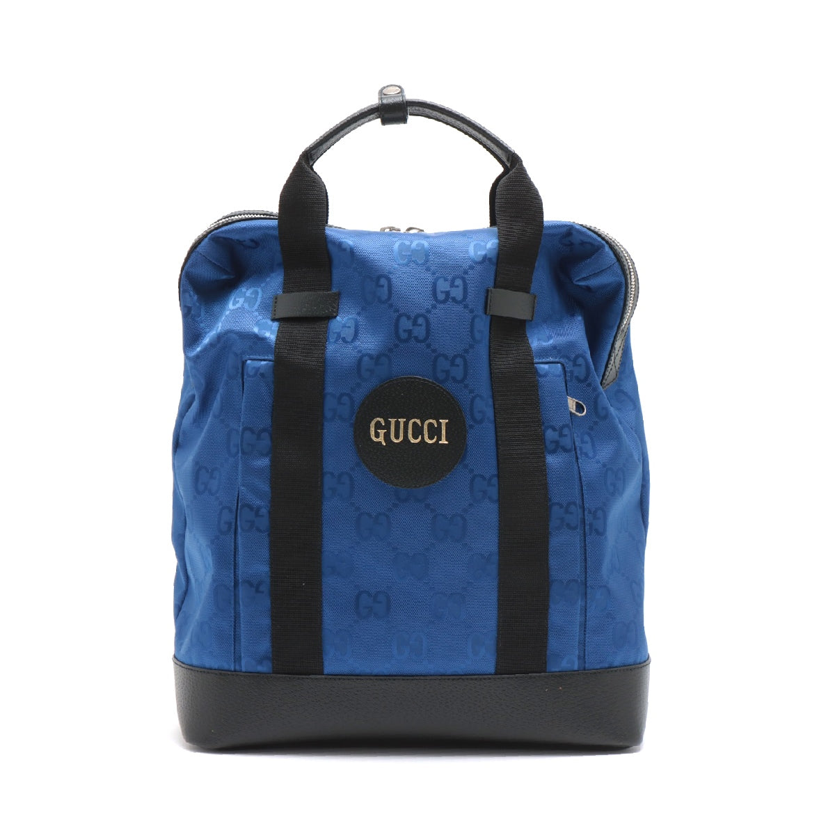 Gucci Off the Grid Nylon & leather Backpack Blue 674294