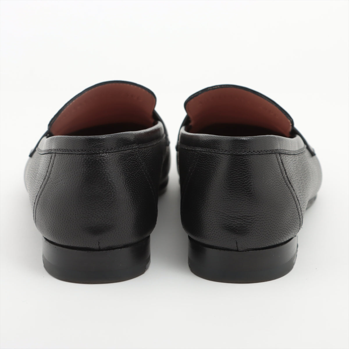 Hermès Leather Loafer 39 1/2 Ladies' Black Paris Constance