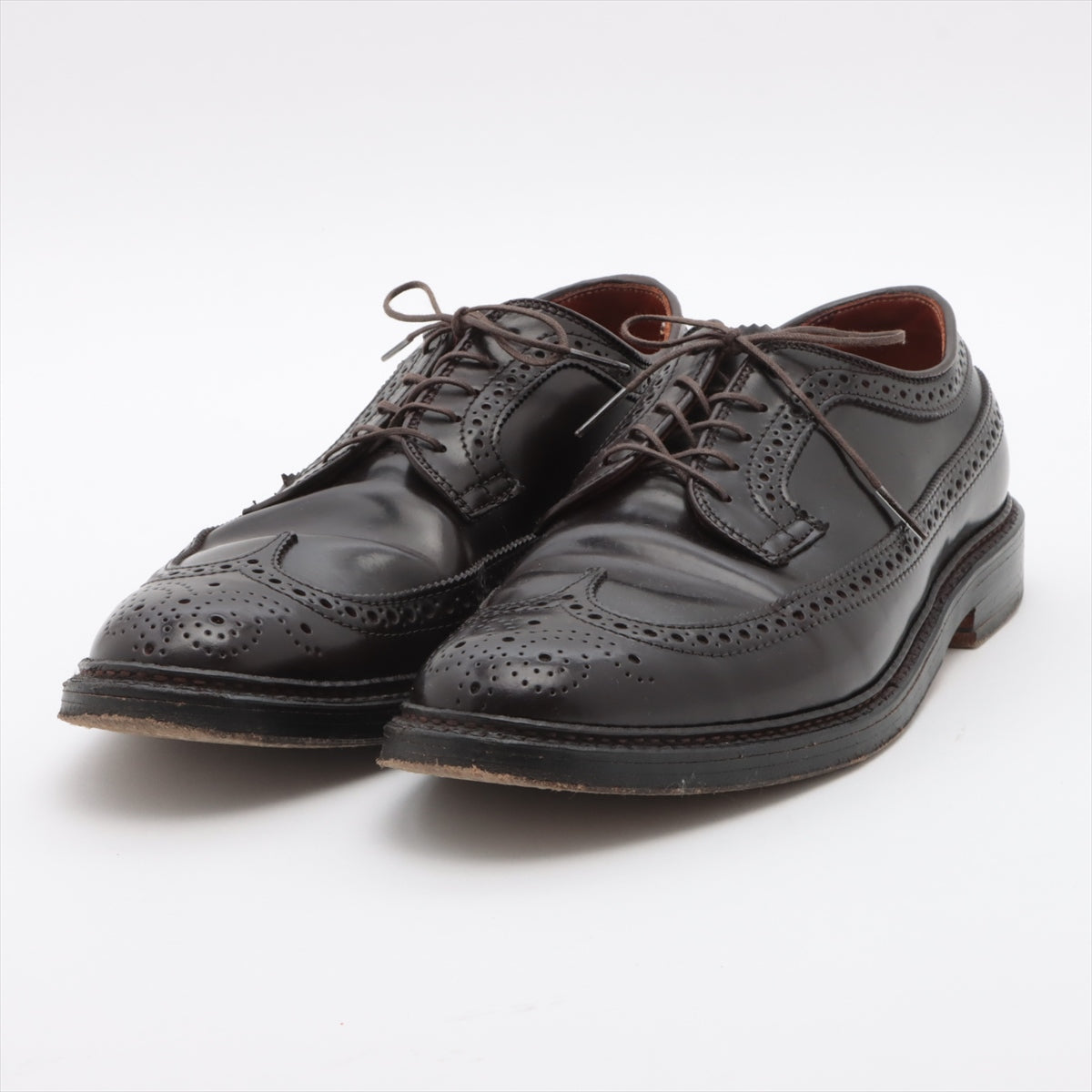 Alden Cordovan Leather shoes 8 1/2 Men's Burgundy 975 wingtip