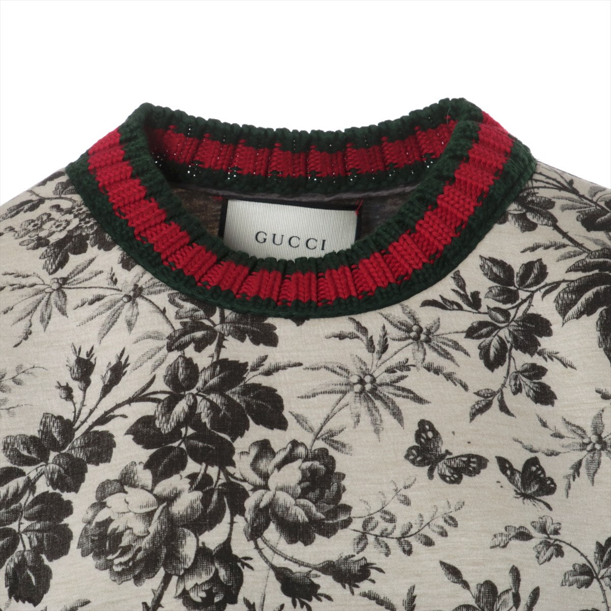 Gucci Cotton Basic knitted fabric L Men's Multicolor  419141 herbarium print