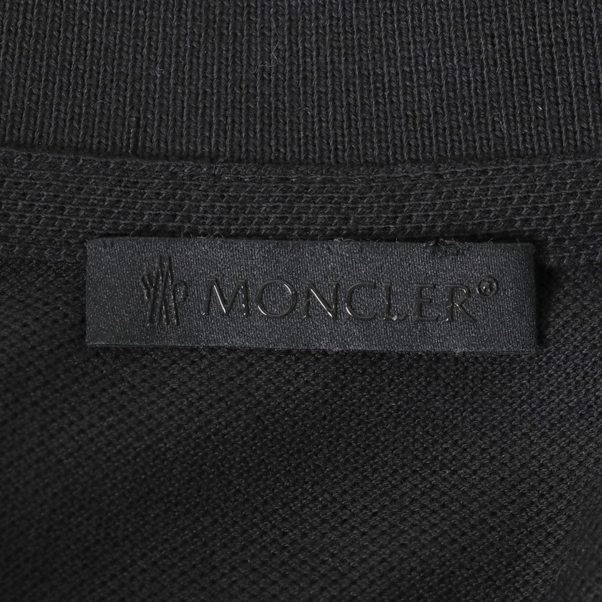 Moncler 20 years Cotton Polo shirt M Men's Black