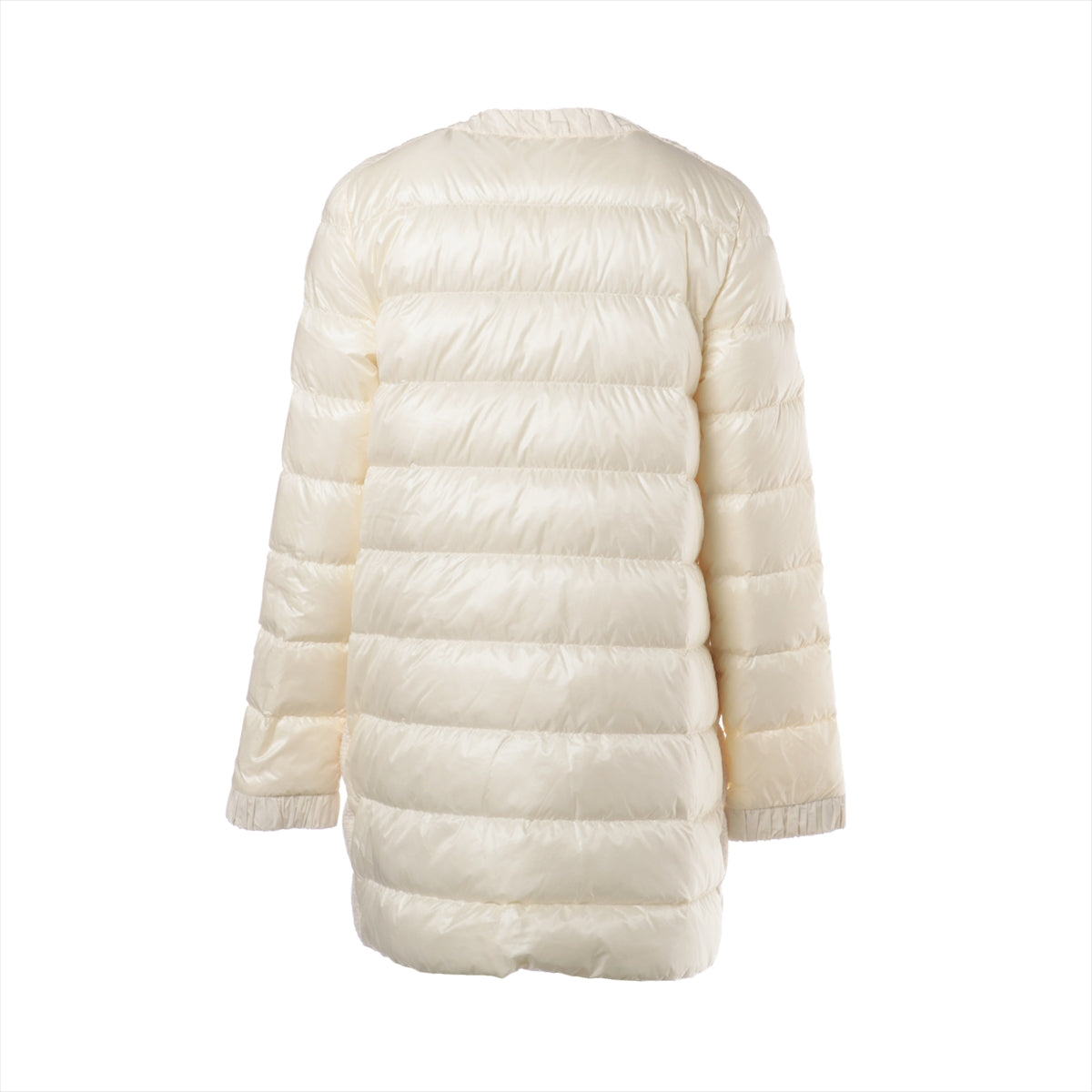 Moncler 21 years Nylon Down coat 0 Ladies' White  VEULETTES Tweed switching